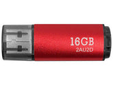 Memoria Usb Stylos 16gb Flash 2.0 Metal Con Tapa Rojo (Stmus72w)